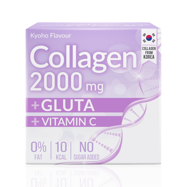 مكمل غذائي بالكولاجين والجلوتاثيون وفيتامين سي بنكهة عنب الكيوهو من فريش دوز