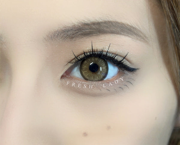 عدسات فريش ليدي دون براون FA08-01